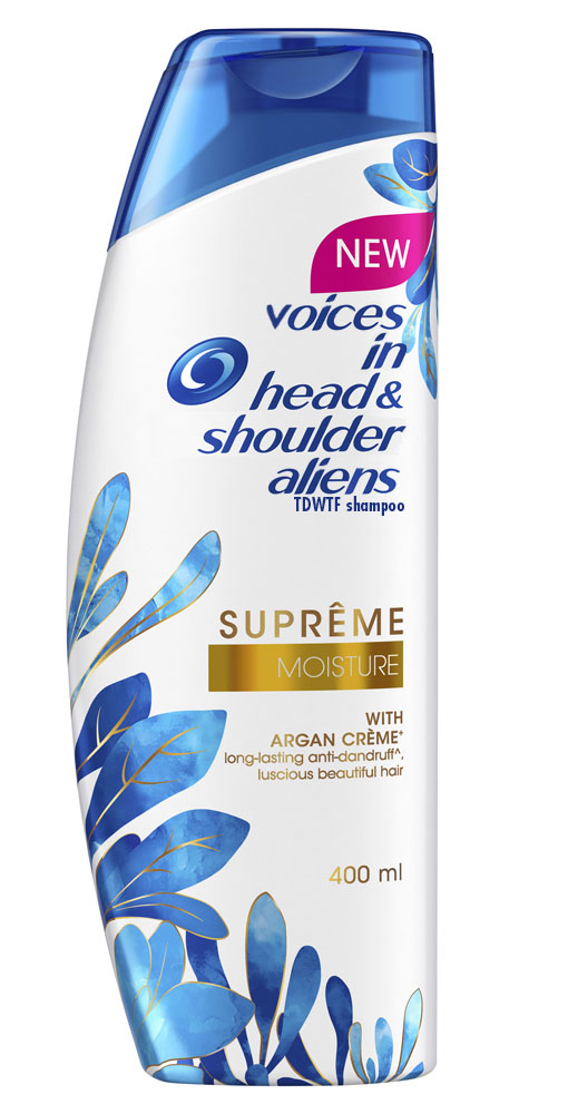 Voices in Head & Shoulders, TDWTF shampoo.jpg