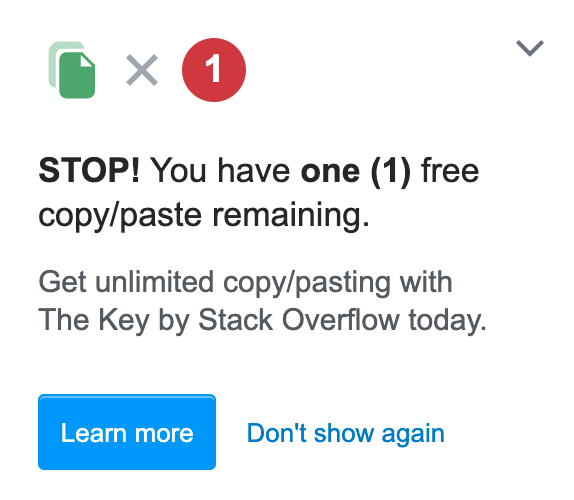 How often do people actually copy and paste from Stack Overflow