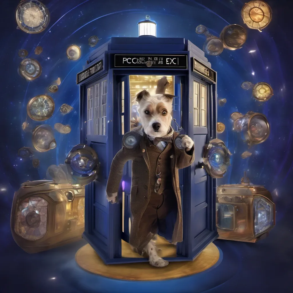 3985693468-A_surreal_hilarious_rendition_of_Sir_Woofsalot_operating_the_TARDIS_navigating_through_vortexes_of_time_and_space_w.webp