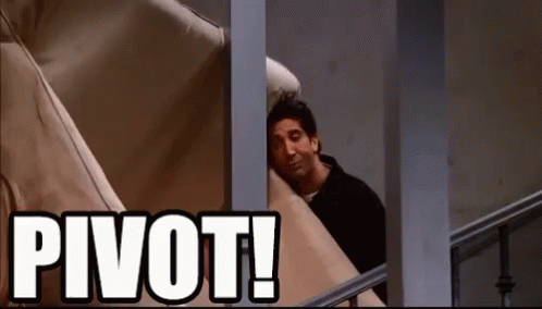 Ross Pivot GIF - Moving - Discover & Share GIFs.gif